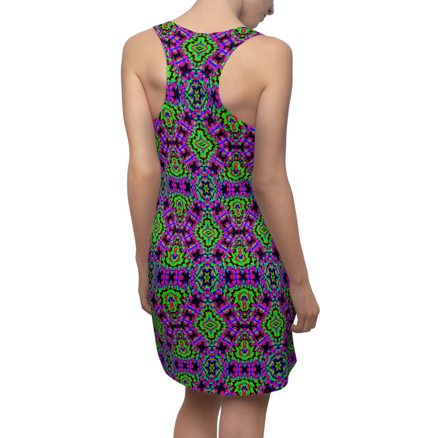 Kaleidoscope 5 - AI Art - Racerback Dress