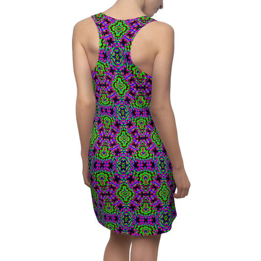 Kaleidoscope 5 - AI Art - Racerback Dress