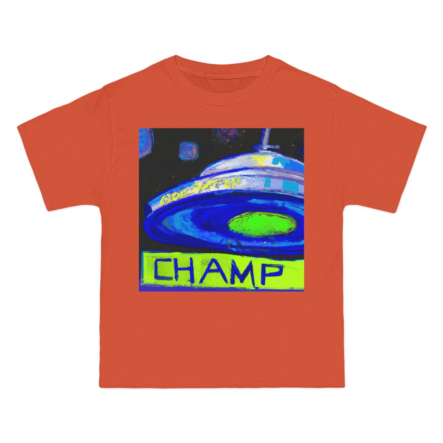 UFO CHAMP 5 - AI Art - Beefy-T® T-Shirt - (S - 6XL Sizes, Multiple Colors)