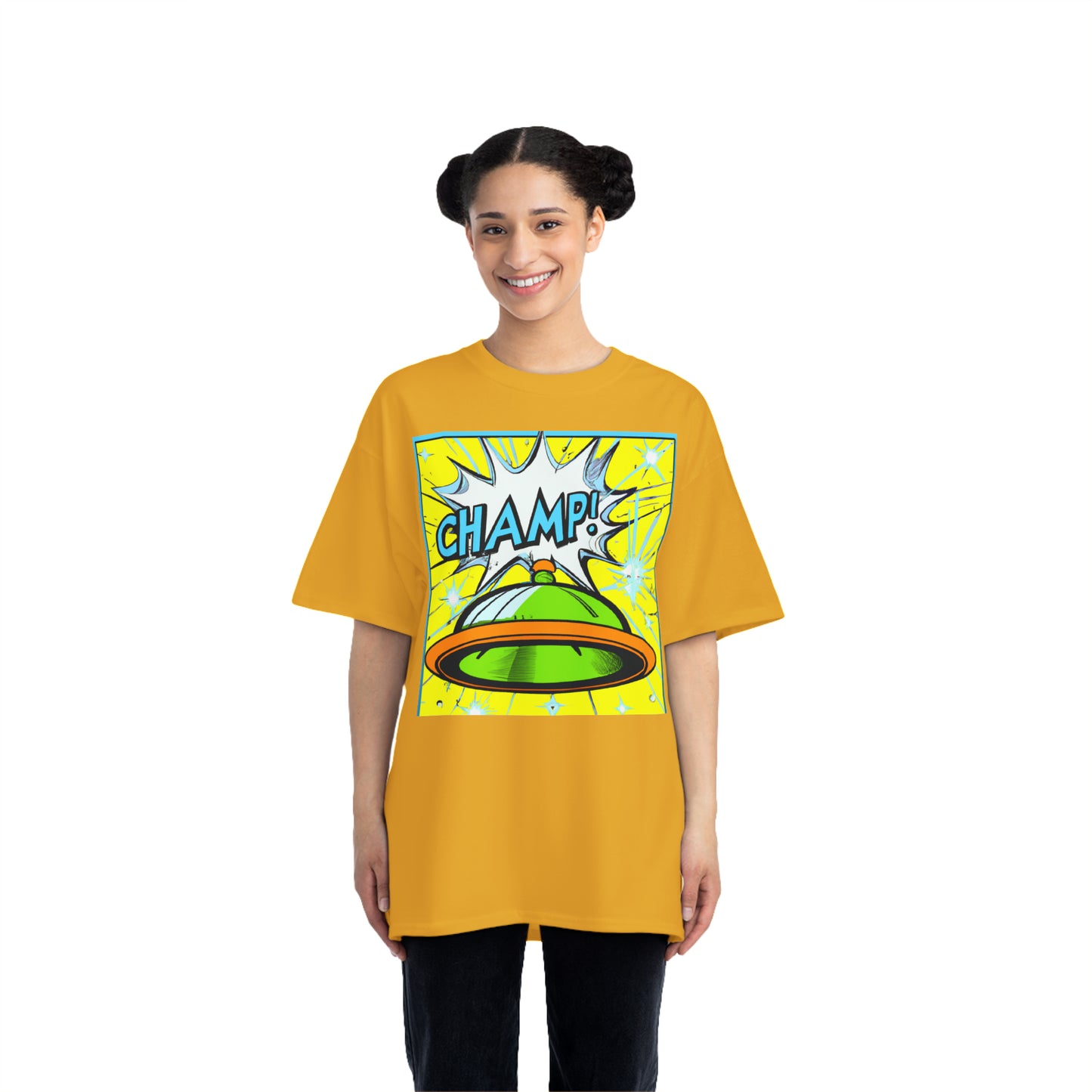 UFO CHAMP! - AI Art - Beefy-T® T-Shirt - (S - 6XL Sizes, Multiple Colors)