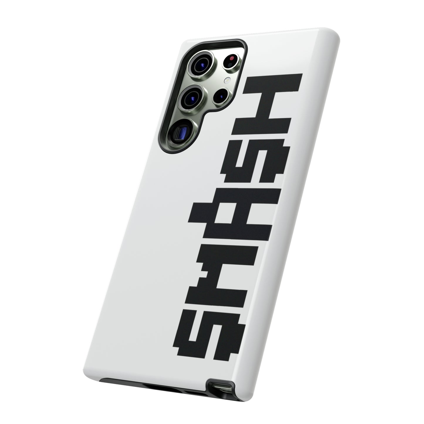 SMASH 8-Bit Logo Samsung Galaxy Phone Tough Cases (Versions S10-S21 Ultra, Plus, FE, E Available)