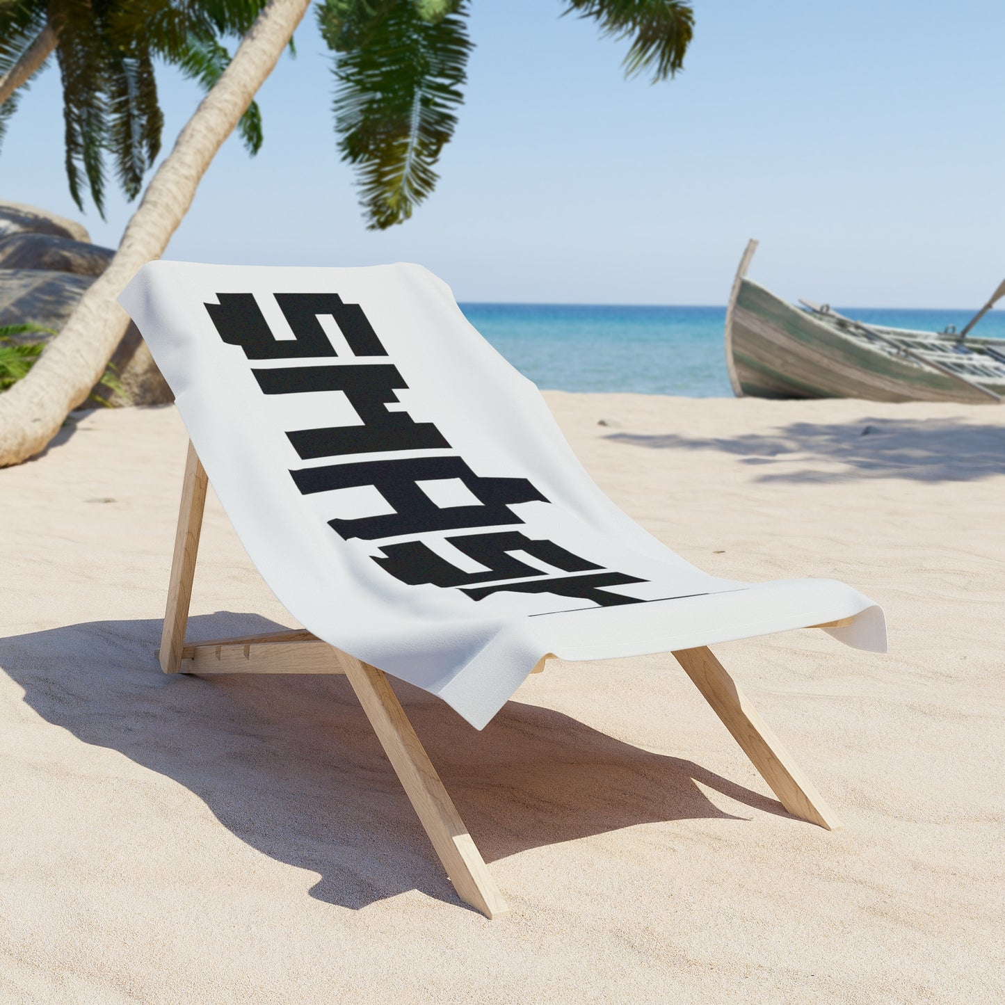 SMASH Logo 8-Bit - Beach Towel