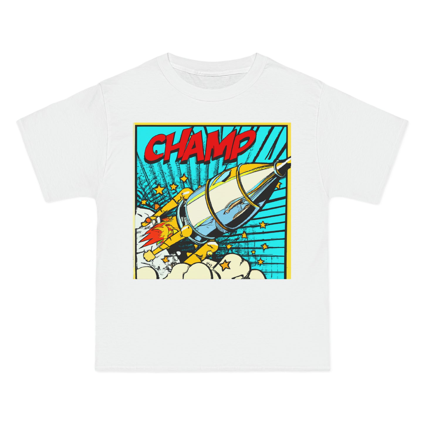 Spaceship Champ 4 - AI Art - Beefy-T®  Short-Sleeve T-Shirt