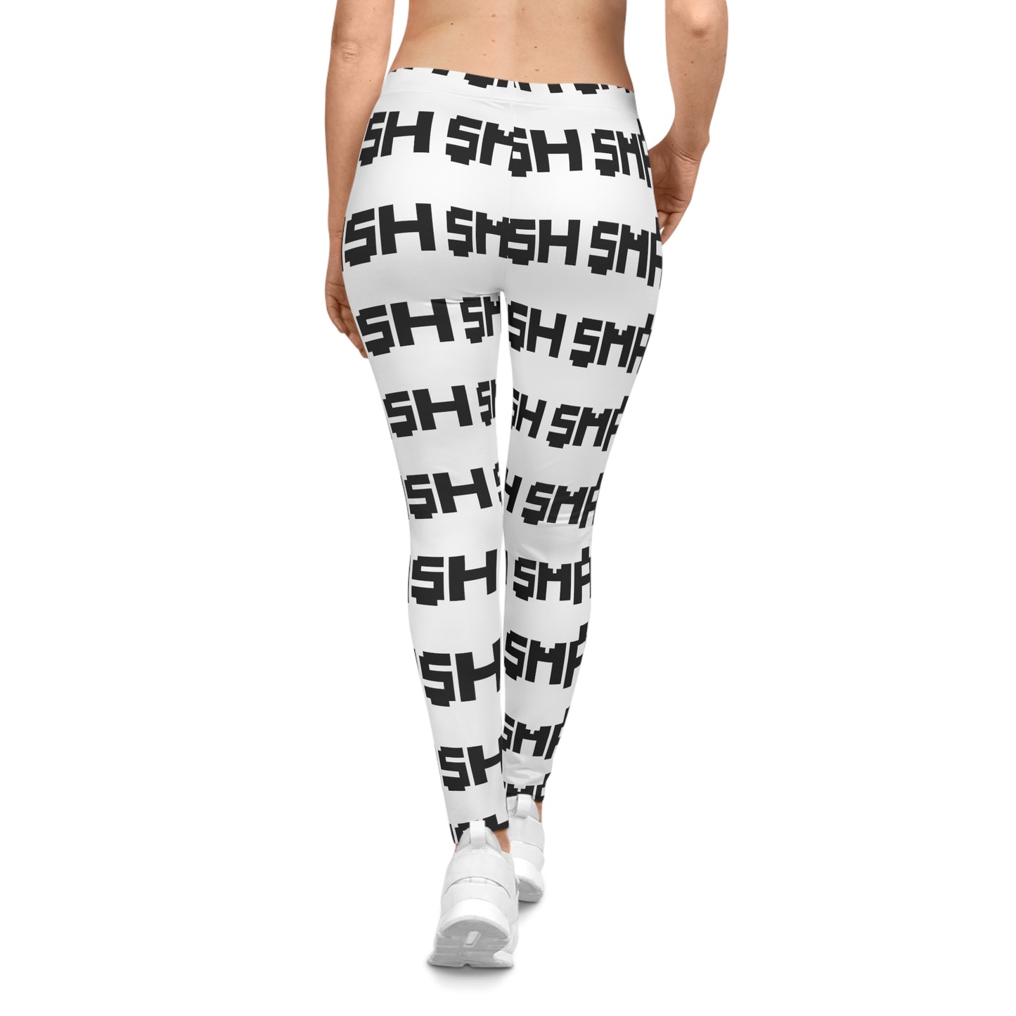 SMASH Logos 8-bit - Women's Casual Leggings