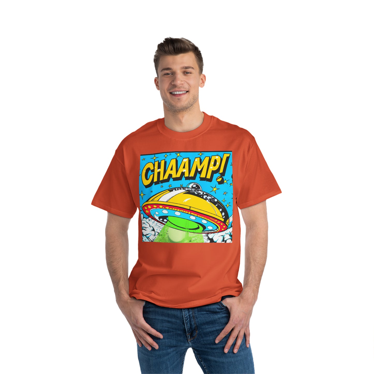 UFO CHAAMP! 11 - AI Art - Beefy-T® T-Shirt - (S - 6XL Sizes, Multiple Colors)