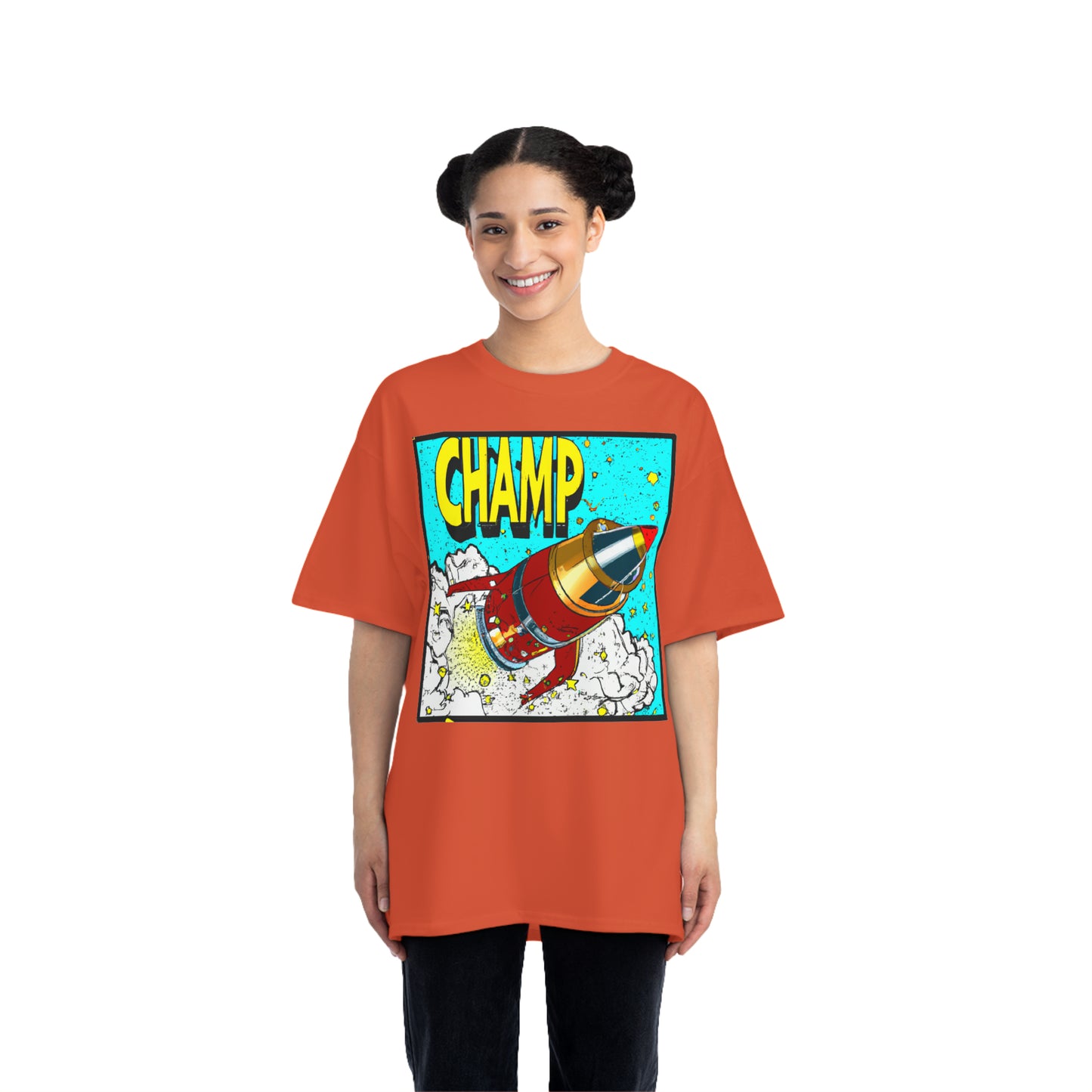 Spaceship Champ 3 - AI Art - Beefy-T®  Short-Sleeve T-Shirt