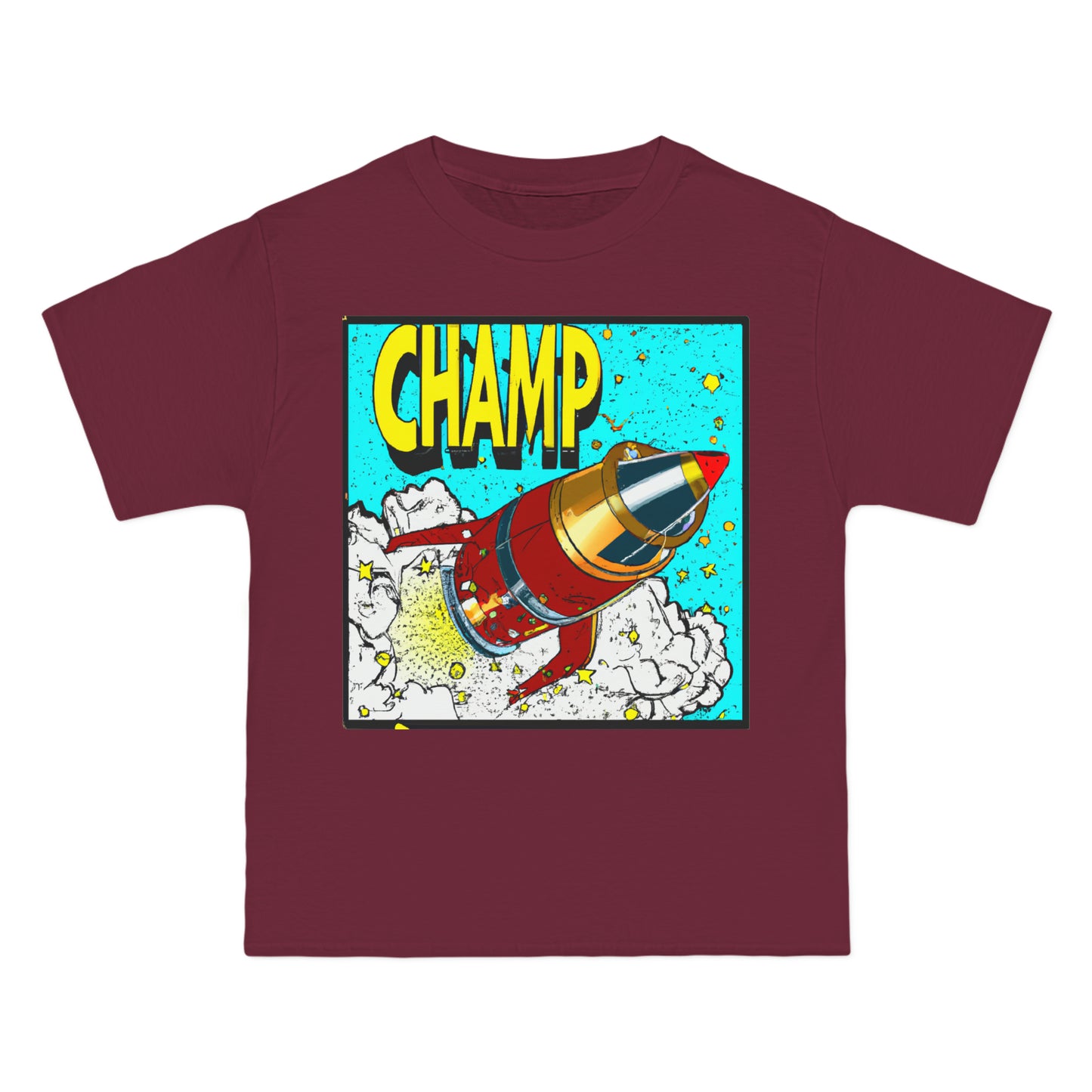 Spaceship Champ 3 - AI Art - Beefy-T®  Short-Sleeve T-Shirt