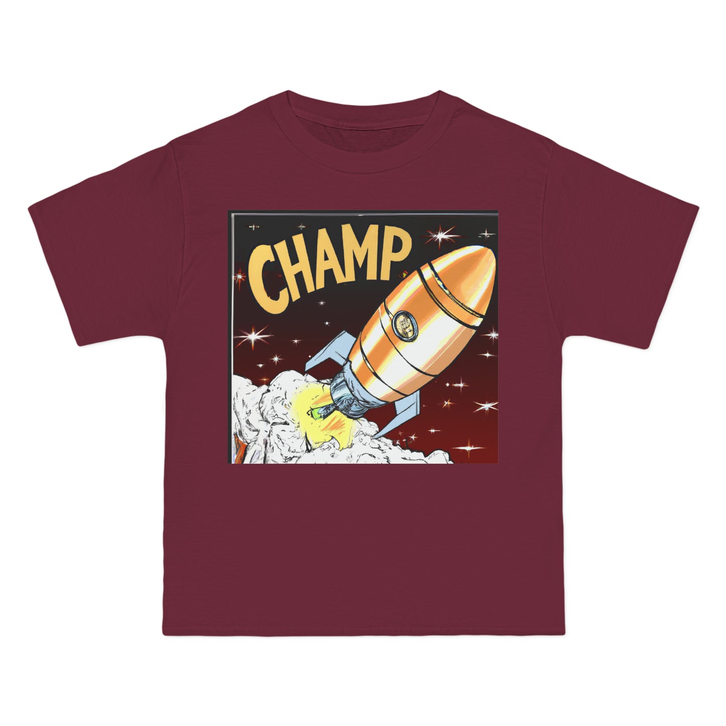 Spaceship Champ 8 - AI Art - Beefy-T®  Short-Sleeve T-Shirt