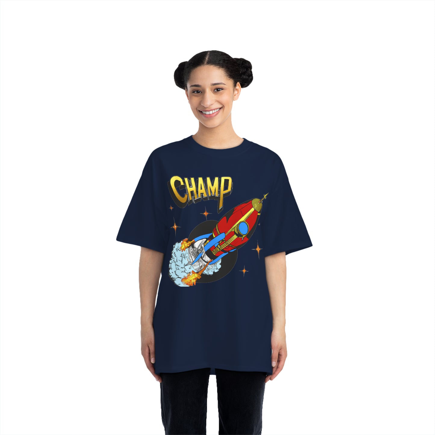 Spaceship Champ 7 - AI Art - Beefy-T®  Short-Sleeve T-Shirt