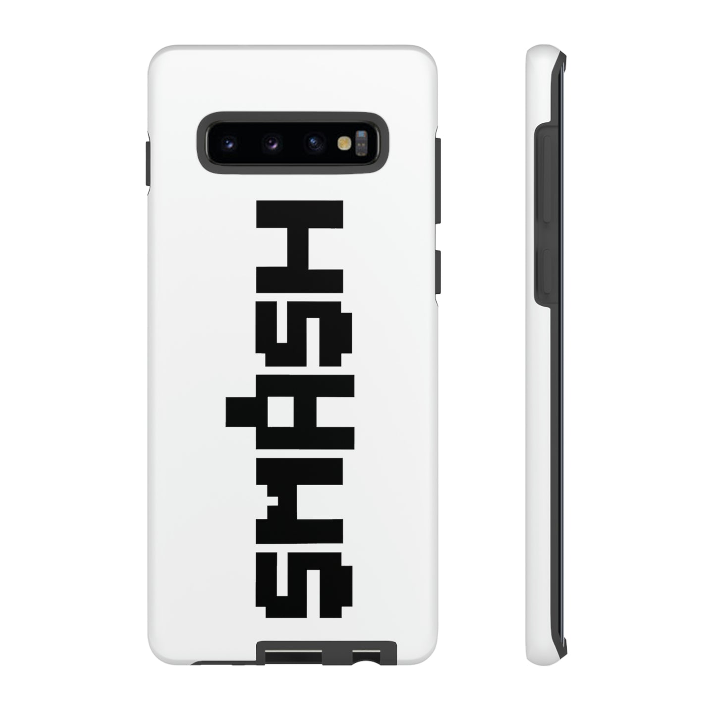 SMASH 8-Bit Logo Samsung Galaxy Phone Tough Cases (Versions S10-S21 Ultra, Plus, FE, E Available)