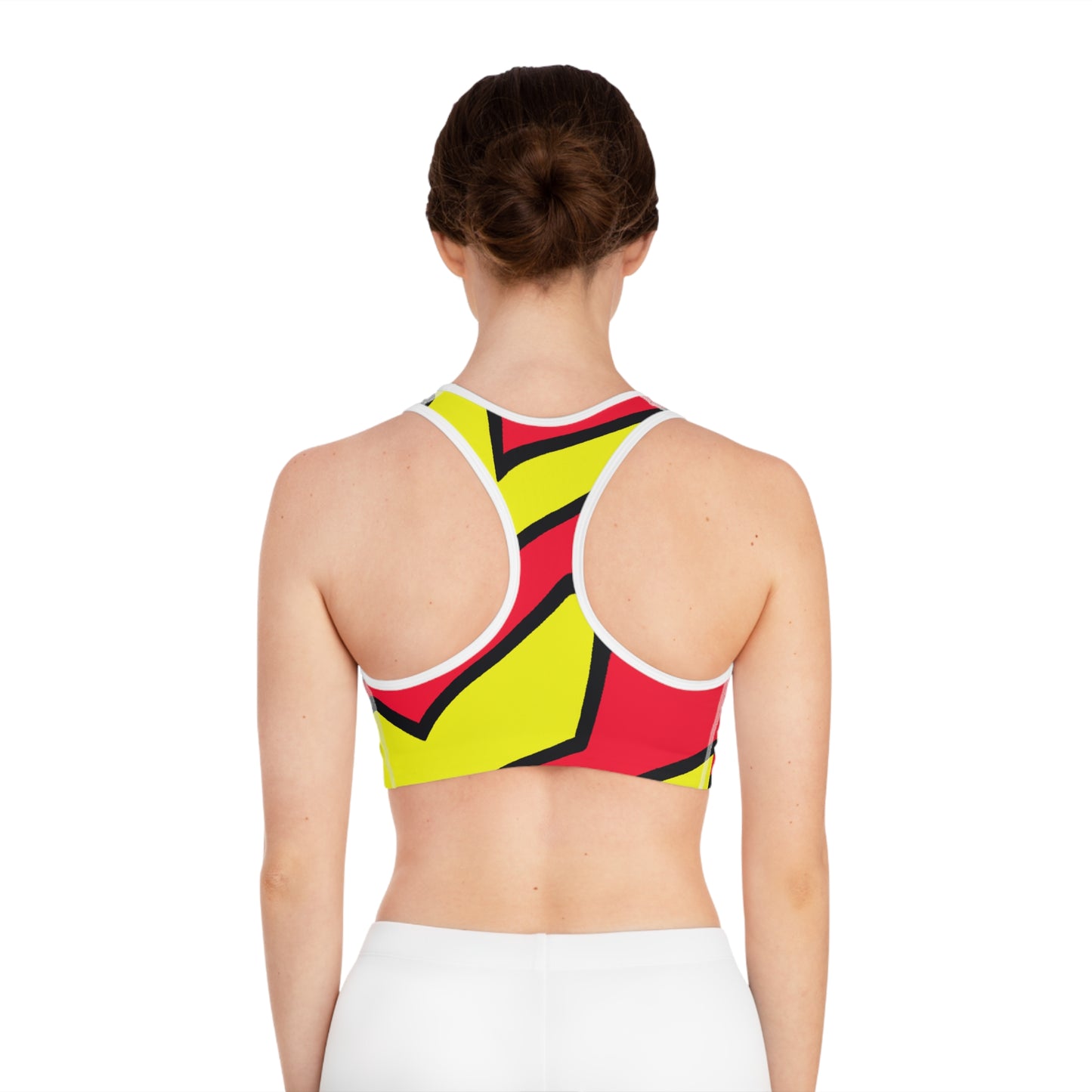 Mustard & Ketchup (Anime Style) - AI Art - Sports Bra (AOP)