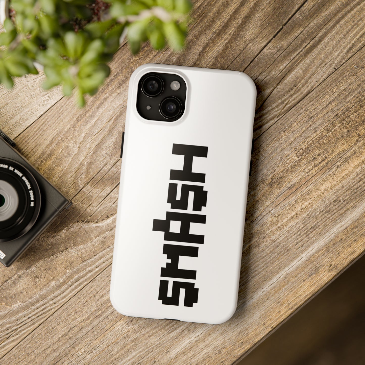 SMASH Logo 8-Bit iPhone Cases - AI Art - Tough Phone Cases (iPhone Versions 7-15pro & X Available)