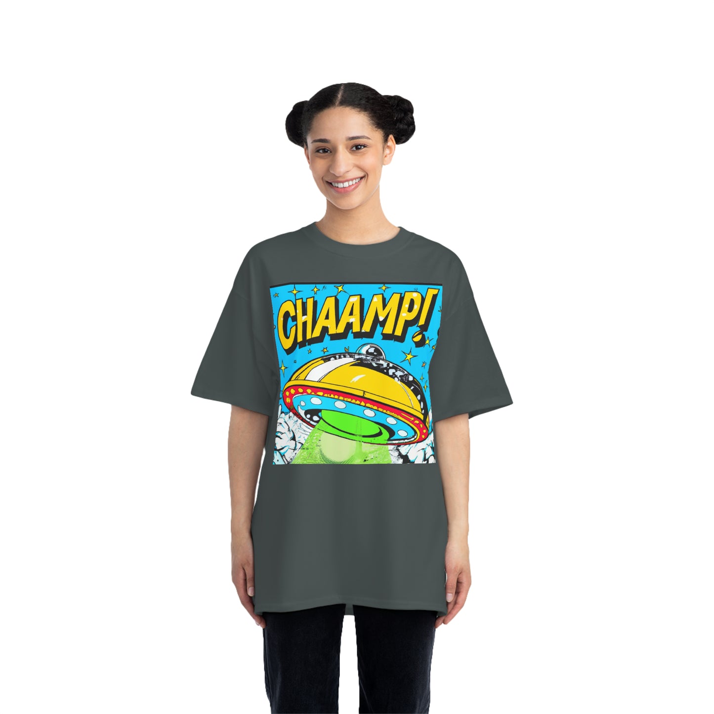 UFO CHAAMP! 11 - AI Art - Beefy-T® T-Shirt - (S - 6XL Sizes, Multiple Colors)