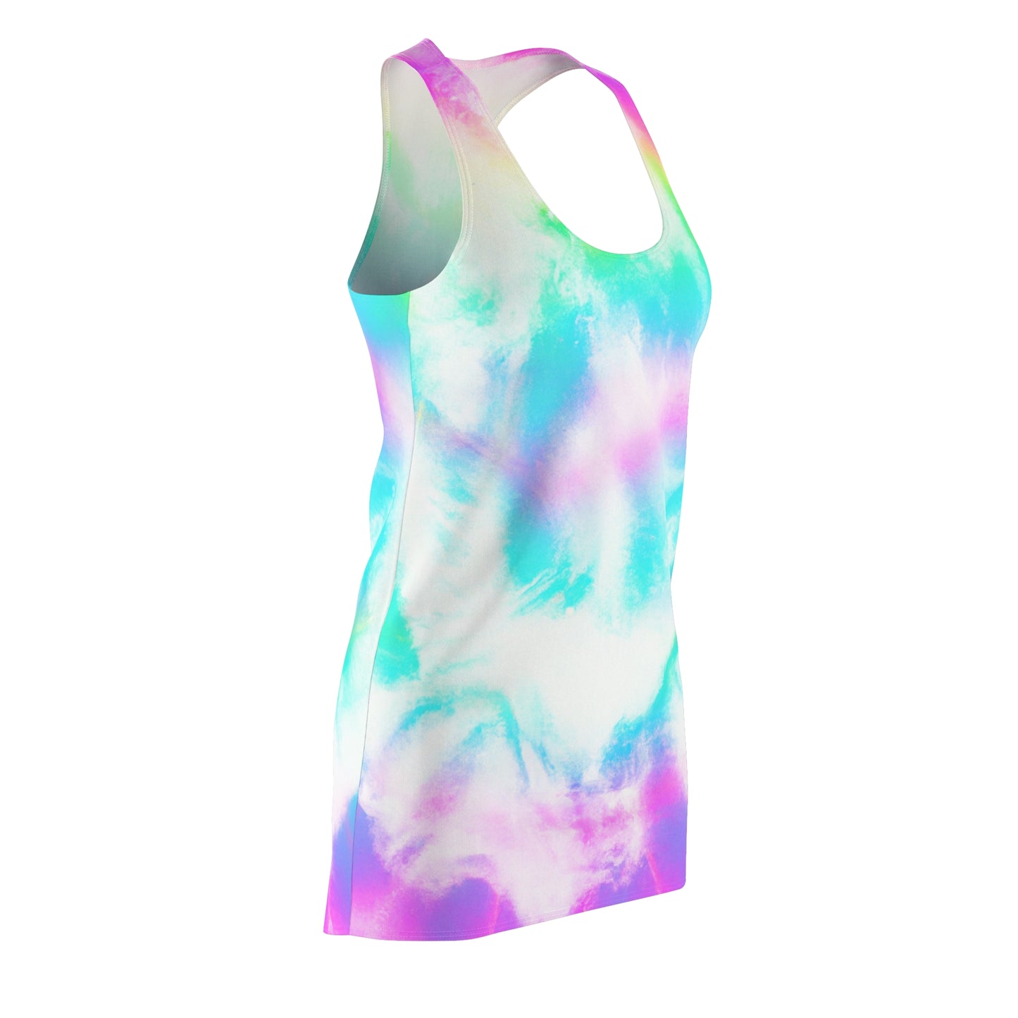 Pastel Cloud - AI Art - Racerback Dress