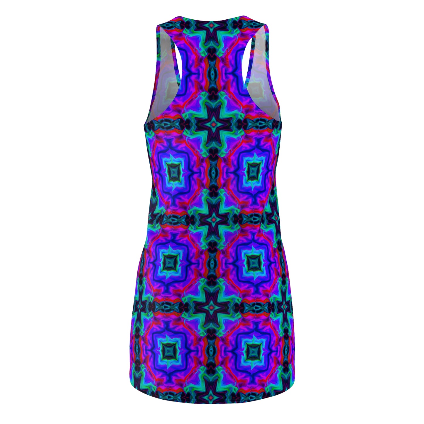 Kaleidescope 3 - AI Art - Racerback Dress