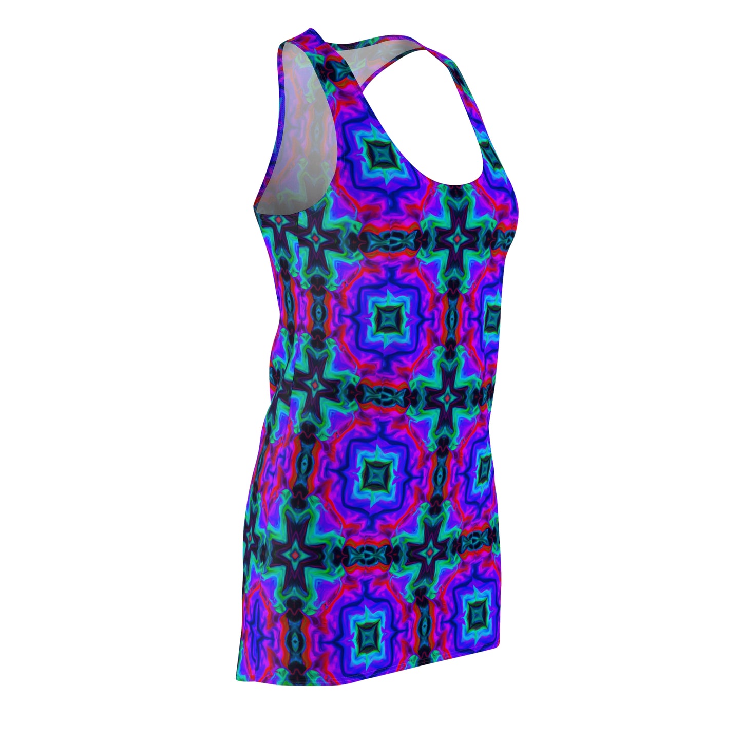 Kaleidescope 3 - AI Art - Racerback Dress