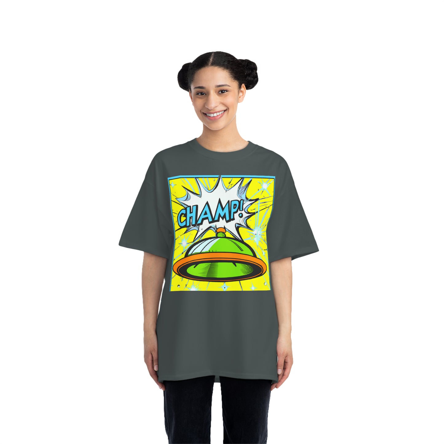 UFO CHAMP! - AI Art - Beefy-T® T-Shirt - (S - 6XL Sizes, Multiple Colors)