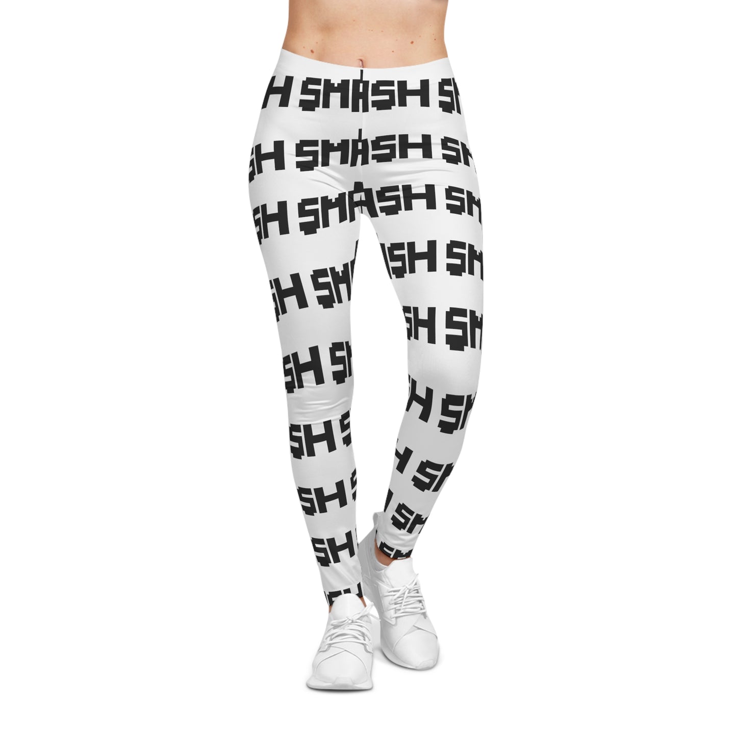 SMASH Logos 8-bit - Women's Casual Leggings