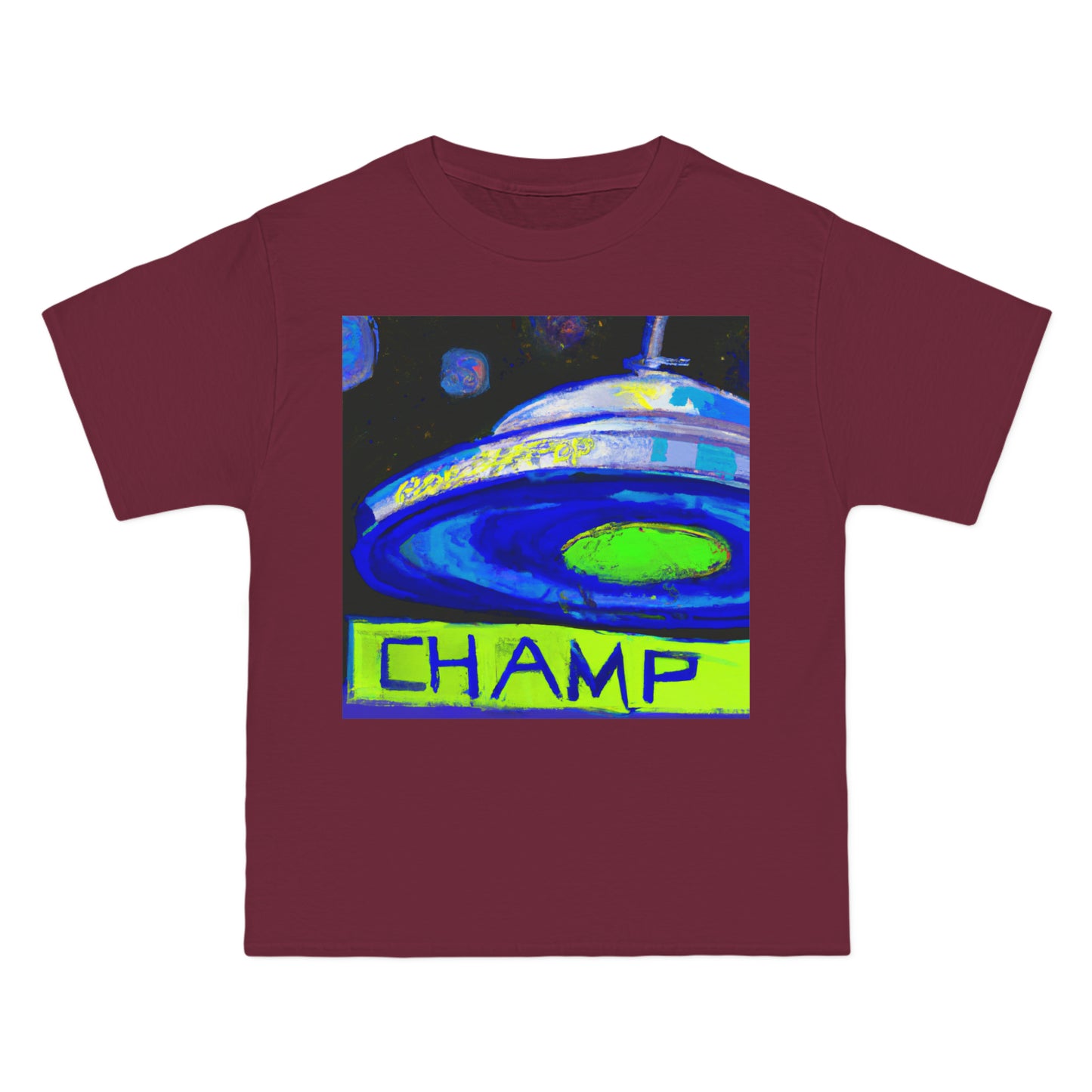 UFO CHAMP 5 - AI Art - Beefy-T® T-Shirt - (S - 6XL Sizes, Multiple Colors)