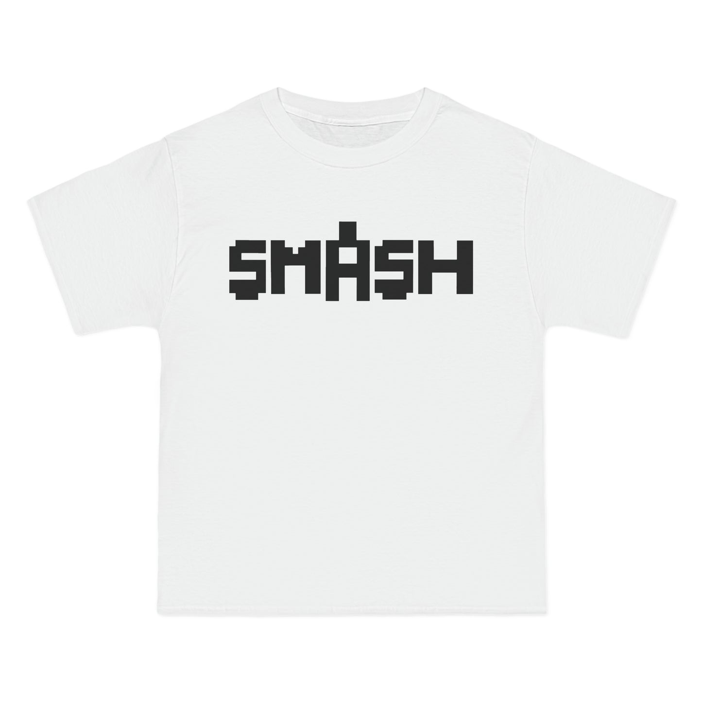 SMASH Logo 8-Bit - AI Art - Beefy-T®  Short-Sleeve T-Shirt