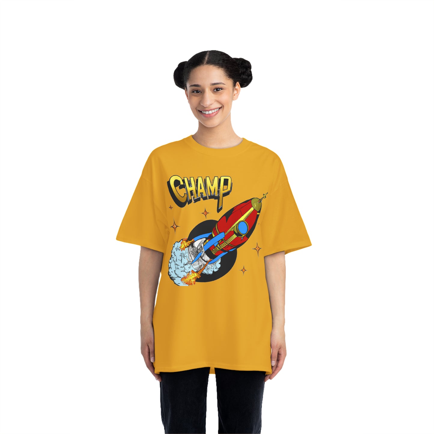 Spaceship Champ 7 - AI Art - Beefy-T®  Short-Sleeve T-Shirt