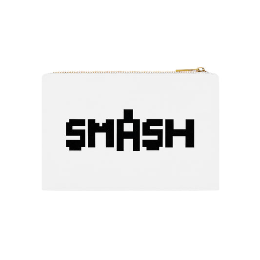 SMASH Logo 8-Bit Canvas Cosmetic Bag