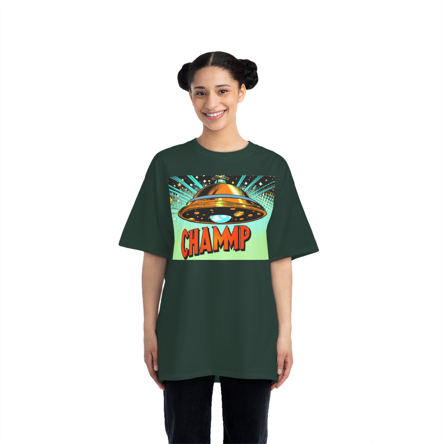 UFO CHAMMP 3 - AI Art - Beefy-T®  Short-Sleeve T-Shirt