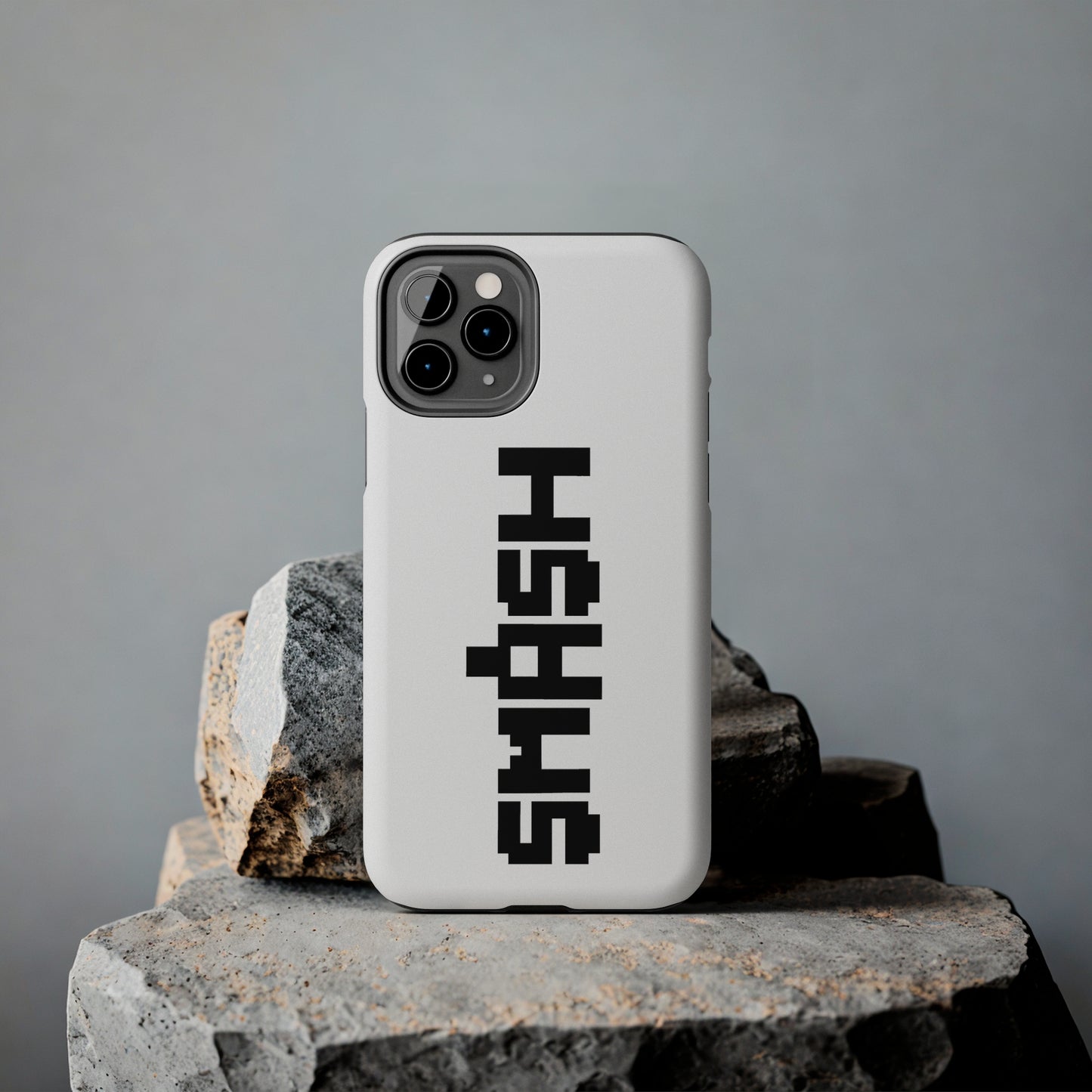 SMASH Logo 8-Bit iPhone Cases - AI Art - Tough Phone Cases (iPhone Versions 7-15pro & X Available)