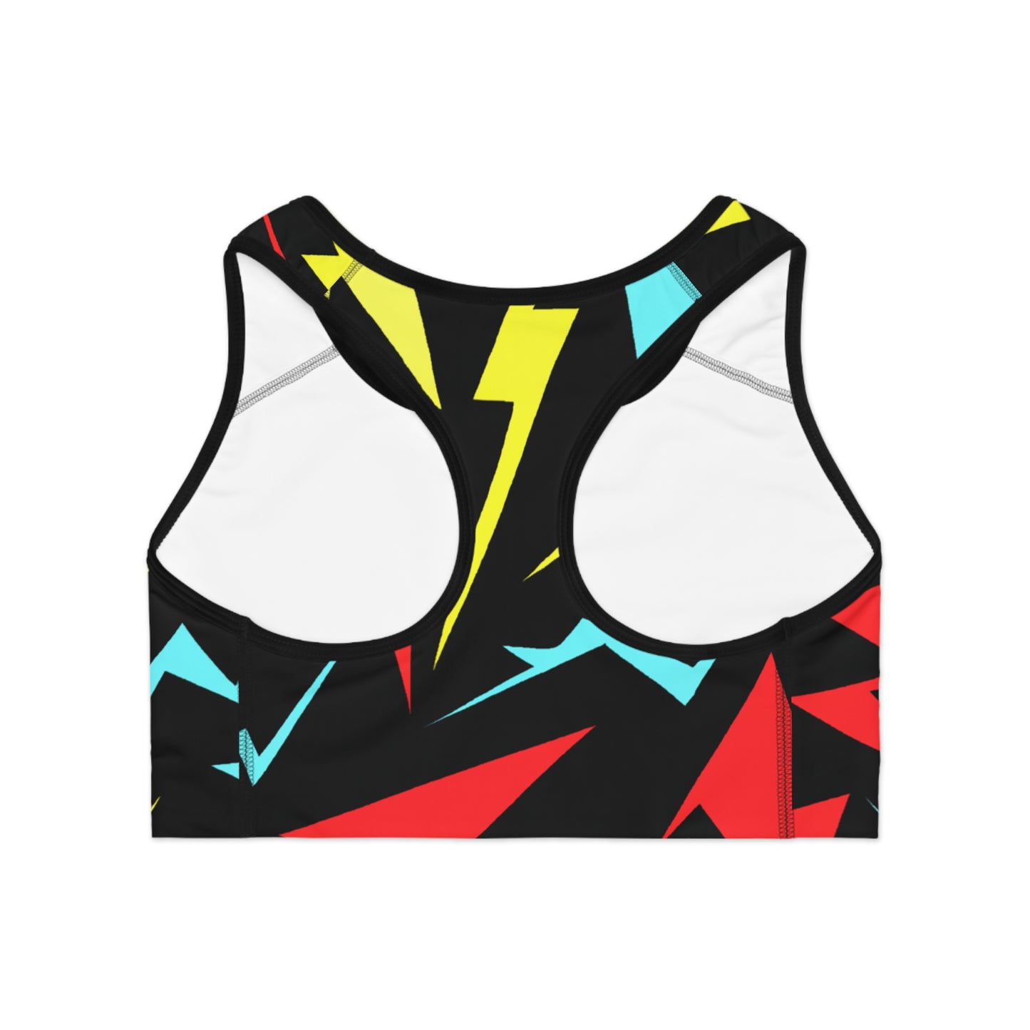 Cartoon Thunderbolts - AI Art - Sports Bra (AOP)