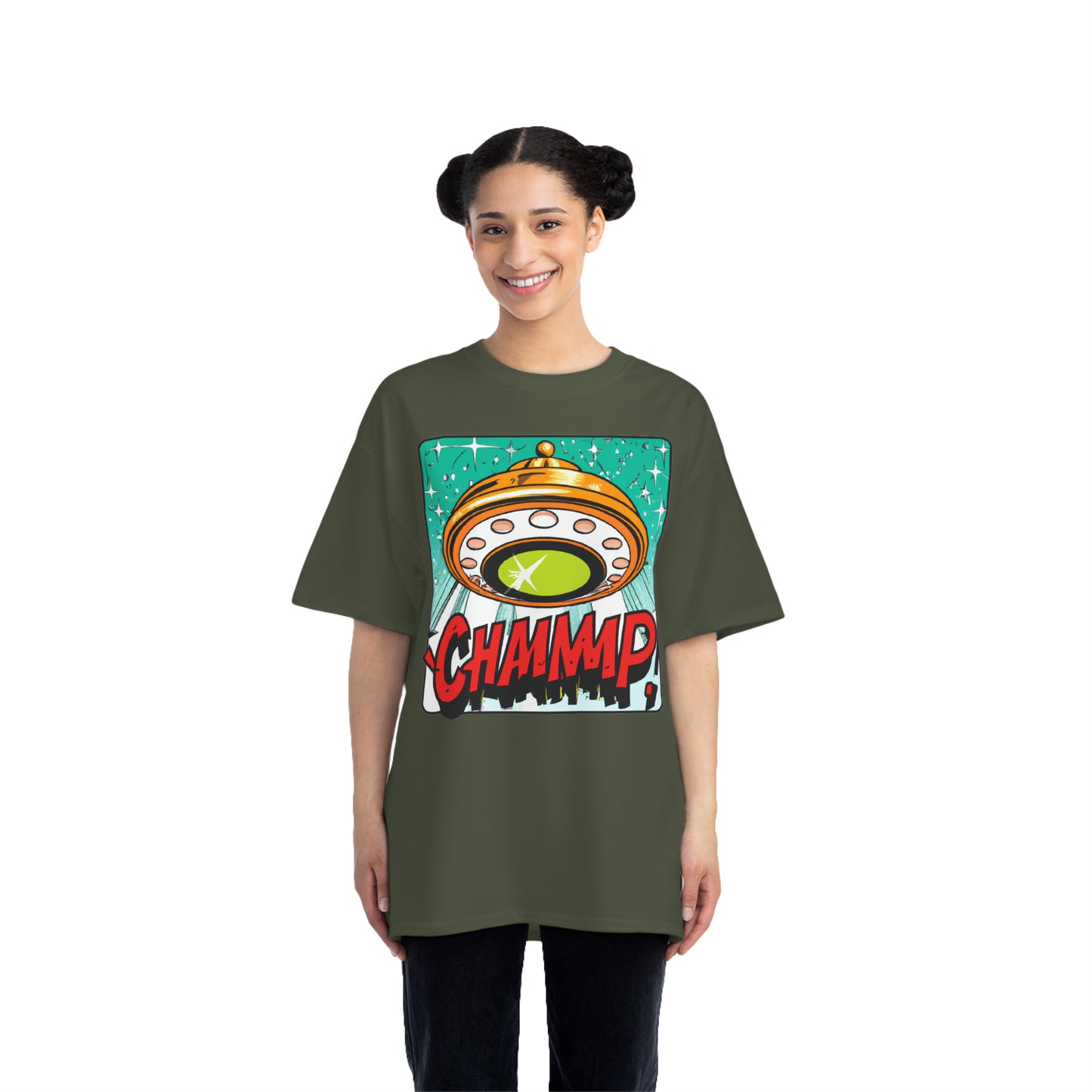 UFO CHAMMMP 8 - AI Art - Beefy-T® T-Shirt - (S - 6XL Sizes, Multiple Colors)