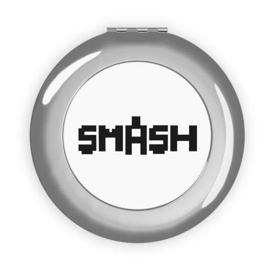 SMASH Logo 8-Bit Compact Travel Mirror