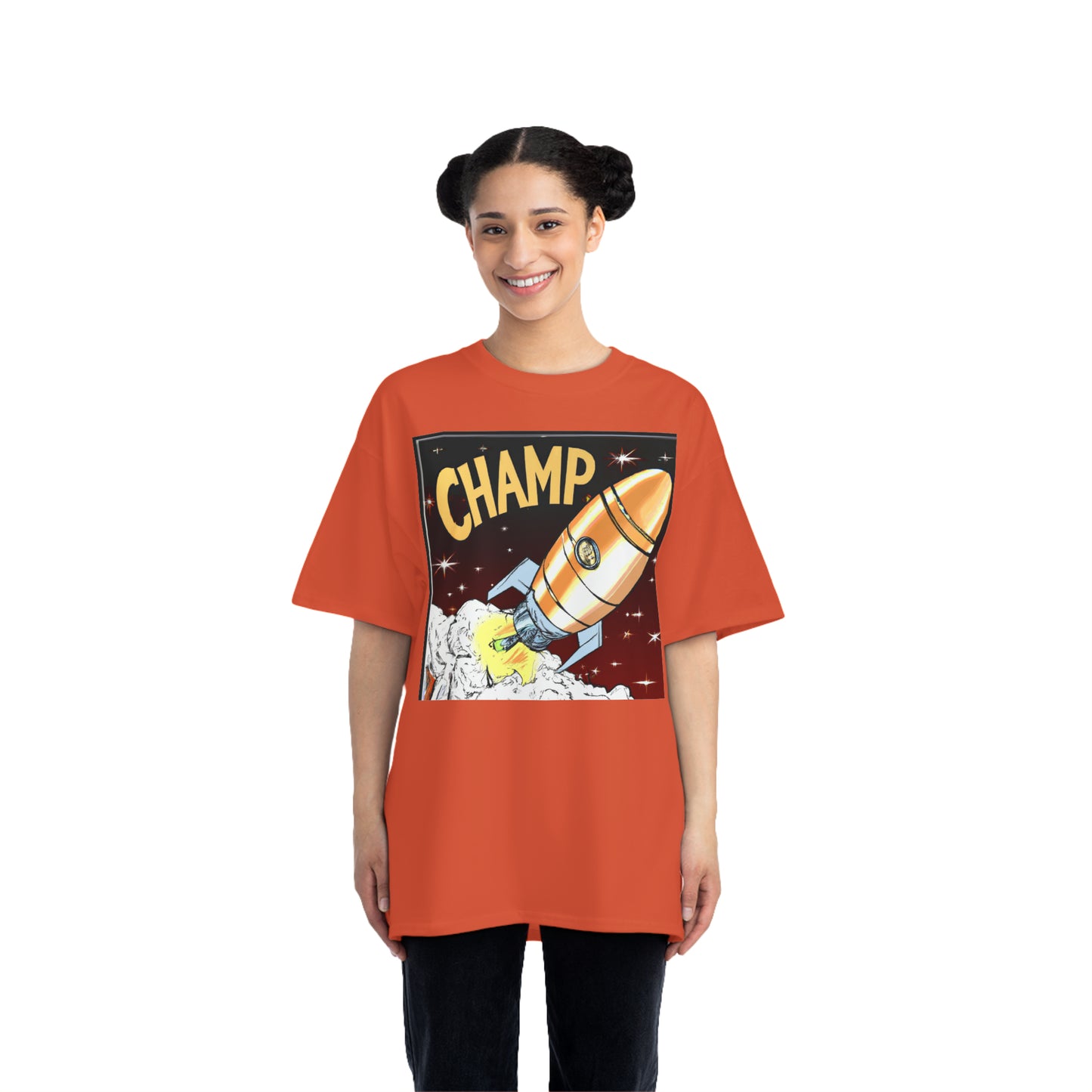 Spaceship Champ 8 - AI Art - Beefy-T®  Short-Sleeve T-Shirt