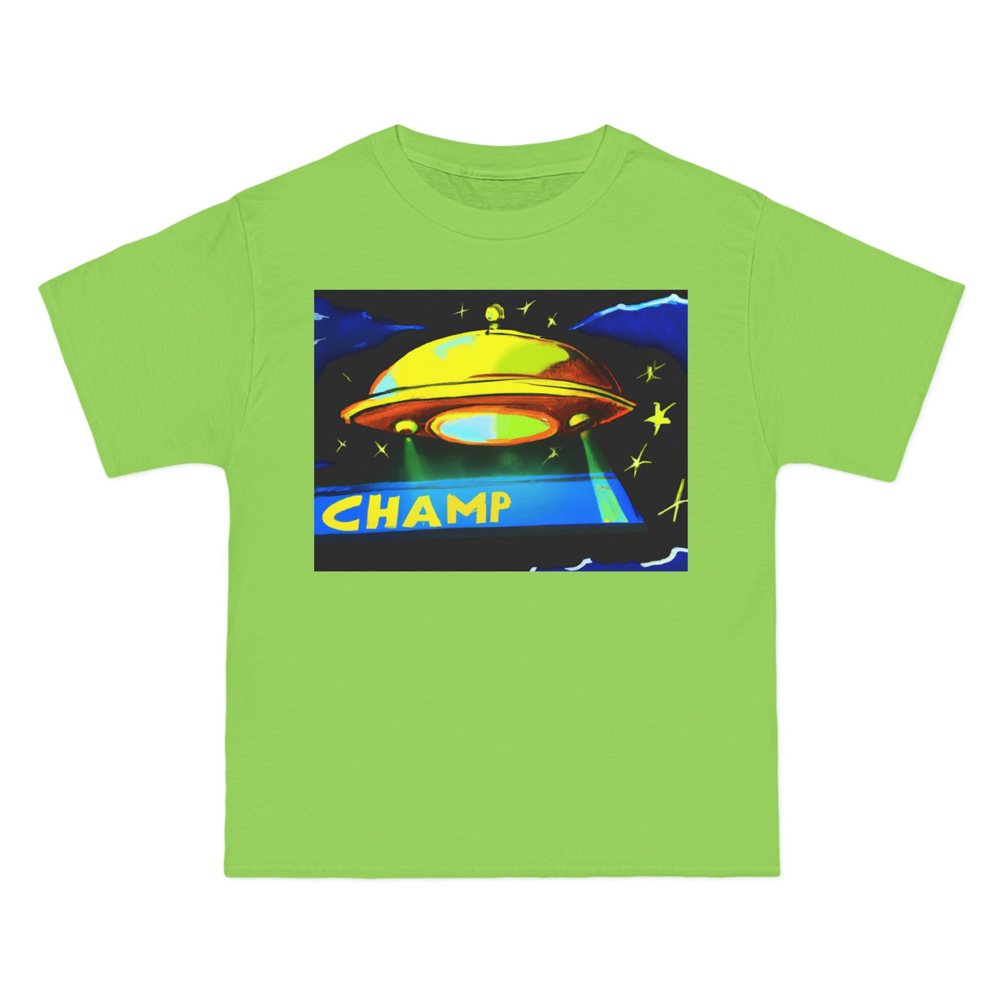 UFO CHAMP 6 - AI Art - Beefy-T® T-Shirt - (S - 6XL Sizes, Multiple Colors)