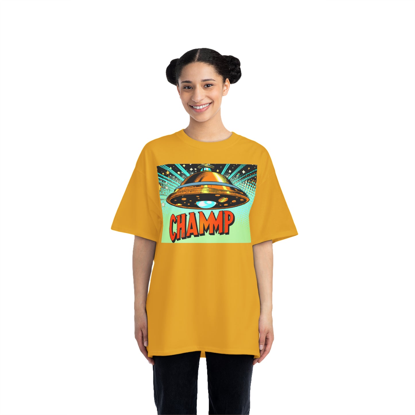 UFO CHAMMP 3 - AI Art - Beefy-T®  Short-Sleeve T-Shirt