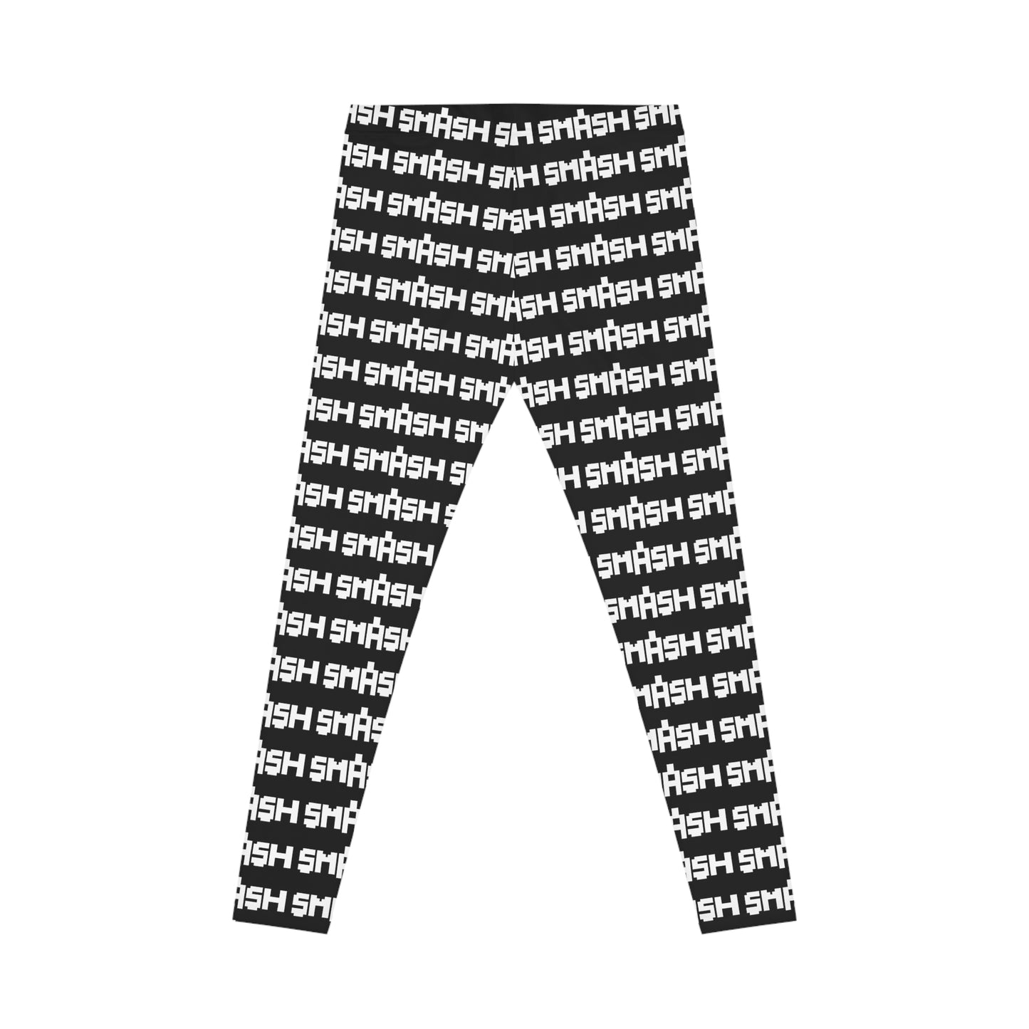 SMASH 8-bit Logos 4 - AI Art - Women's Casual Leggings