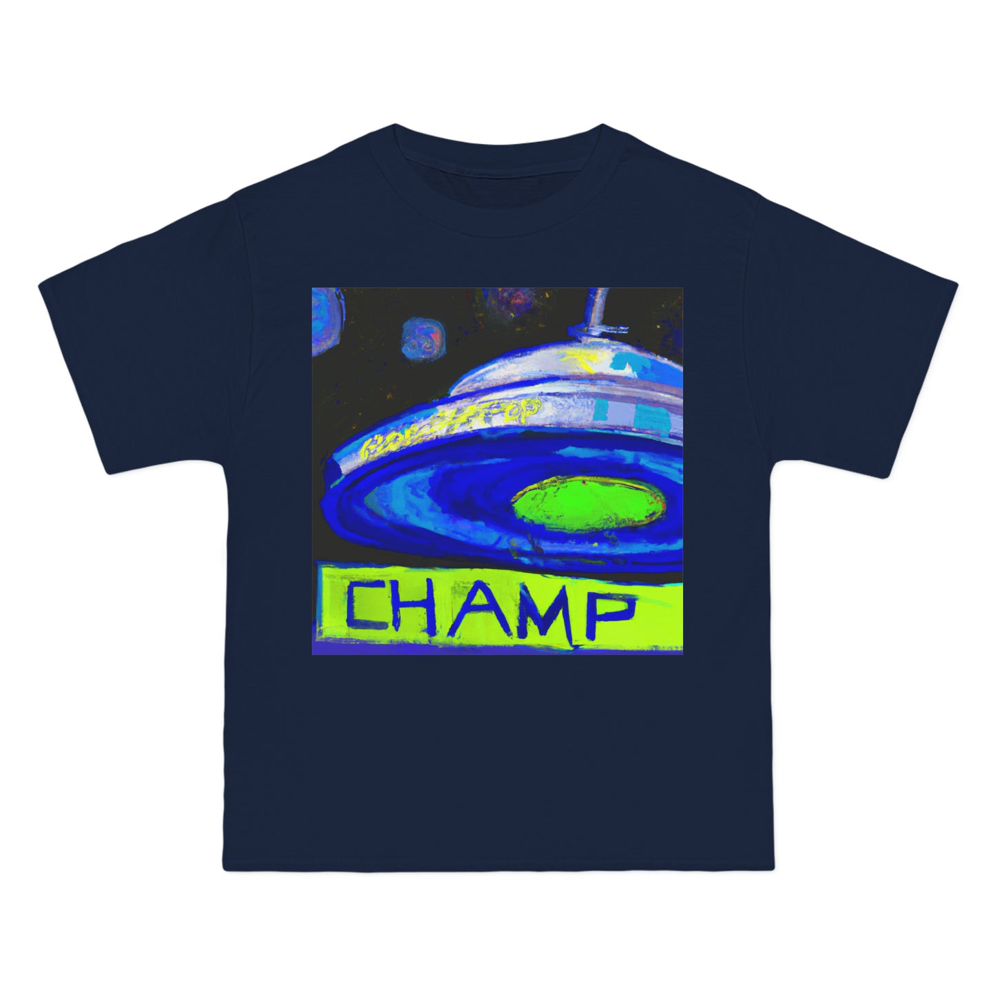 UFO CHAMP 5 - AI Art - Beefy-T® T-Shirt - (S - 6XL Sizes, Multiple Colors)