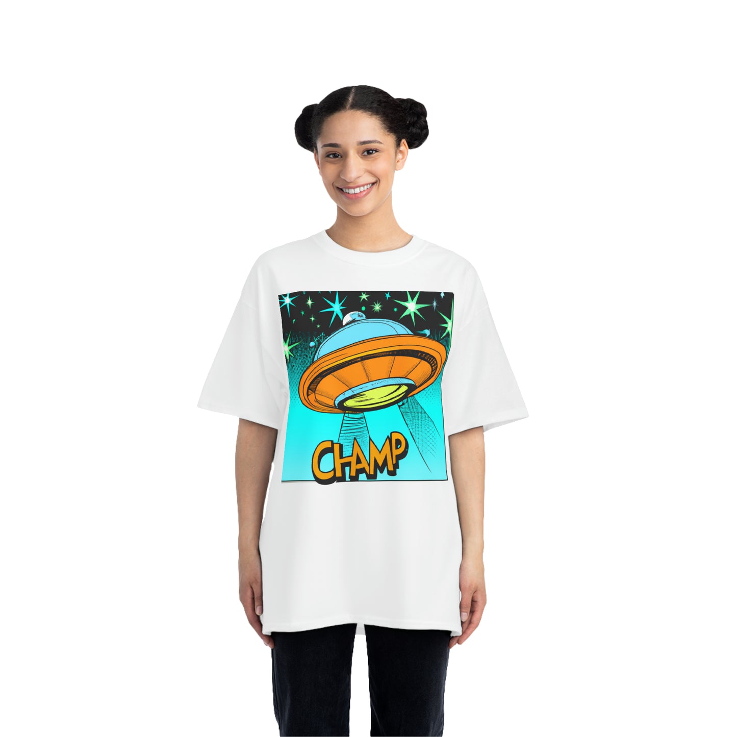 UFO Champ 2 - AI Art - Beefy-T® - (S - 6XL Sizes, Multiple Colors)