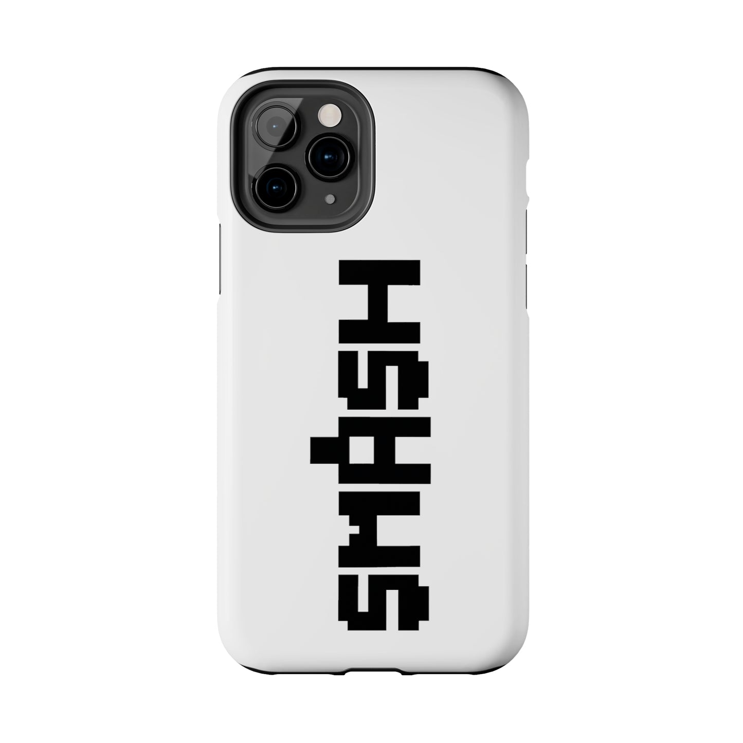 SMASH Logo 8-Bit iPhone Cases - AI Art - Tough Phone Cases (iPhone Versions 7-15pro & X Available)