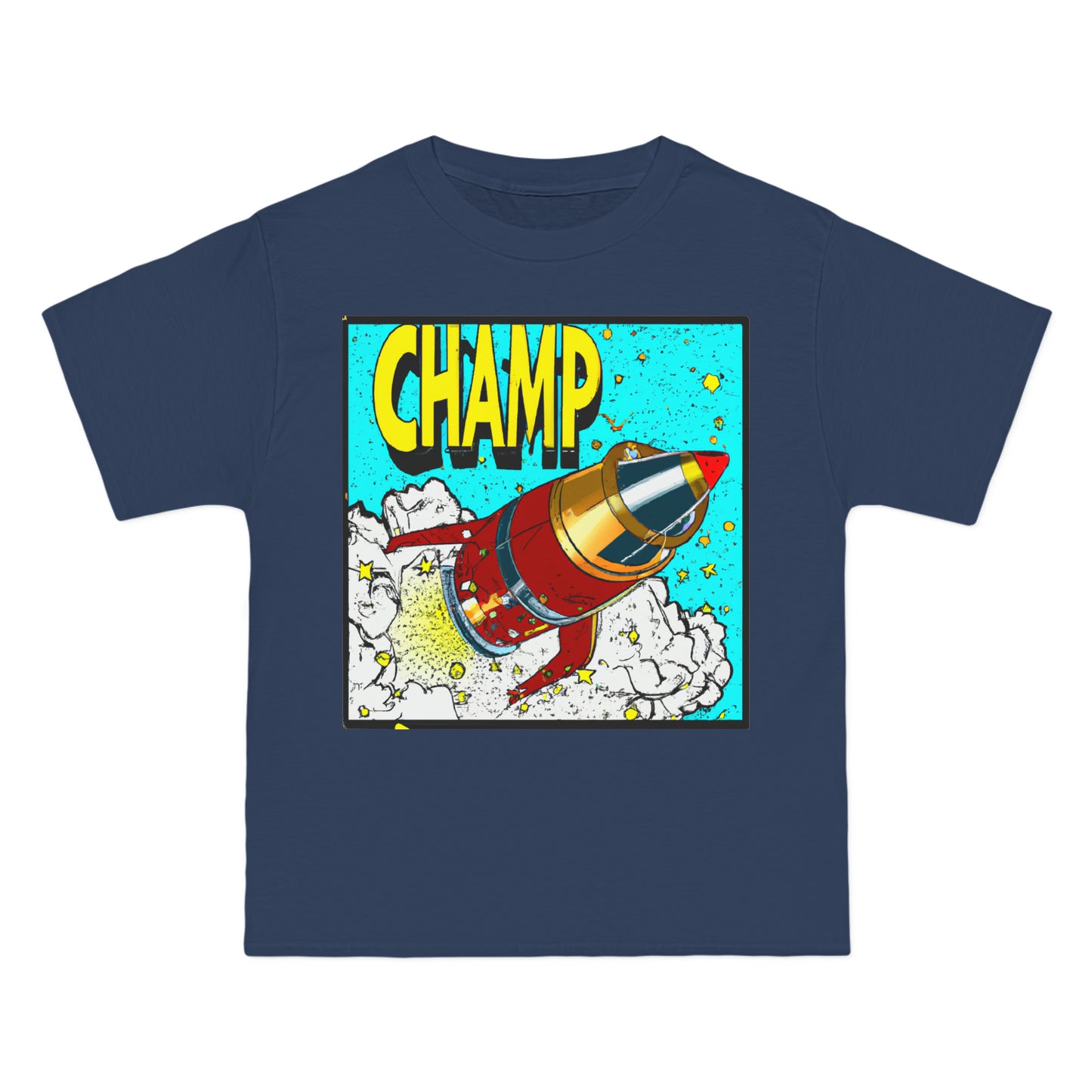 Spaceship Champ 3 - AI Art - Beefy-T®  Short-Sleeve T-Shirt