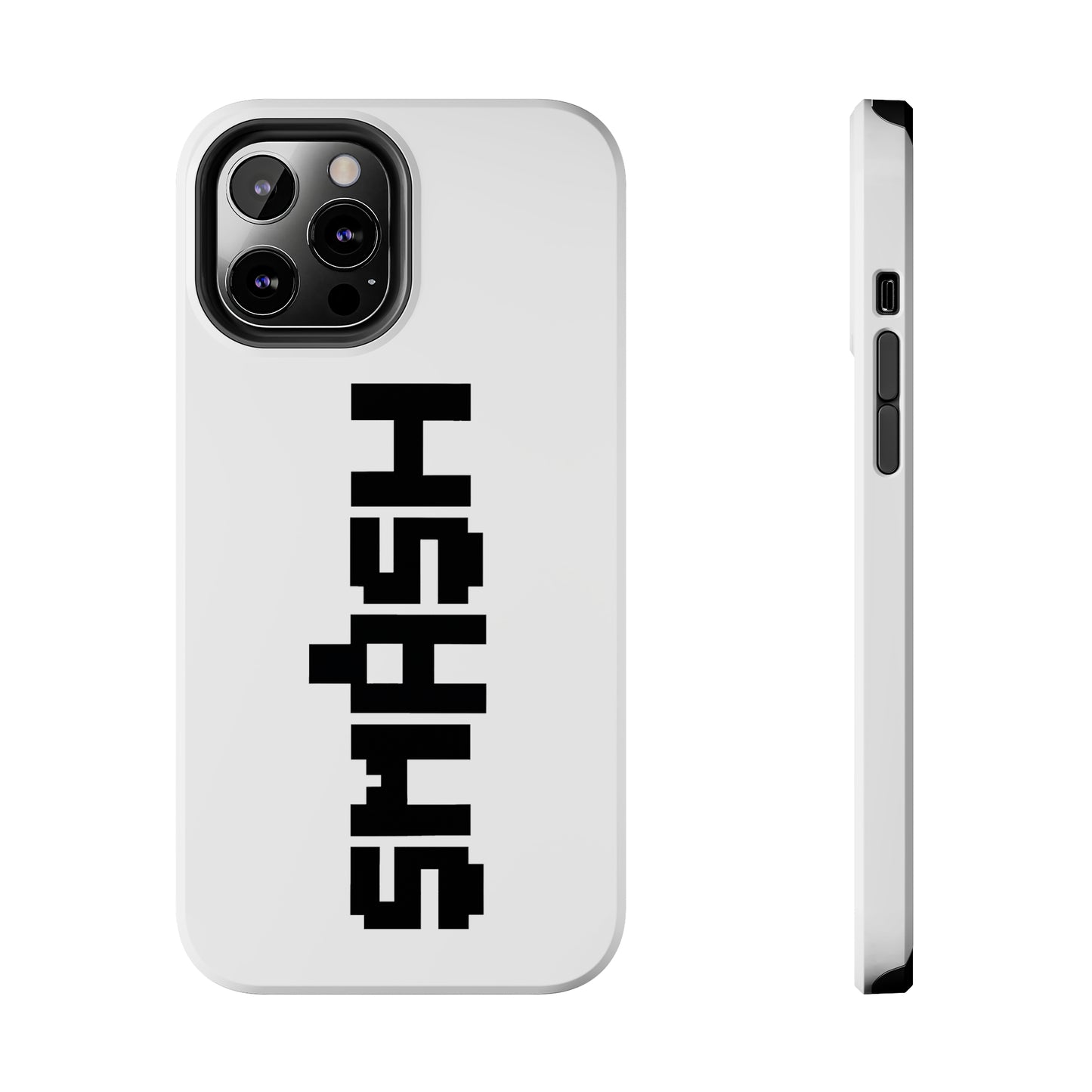 SMASH Logo 8-Bit iPhone Cases - AI Art - Tough Phone Cases (iPhone Versions 7-15pro & X Available)