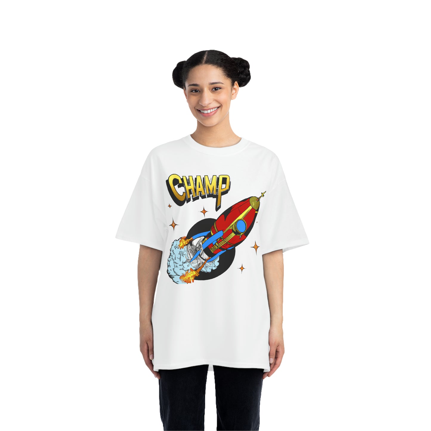 Spaceship Champ 7 - AI Art - Beefy-T®  Short-Sleeve T-Shirt