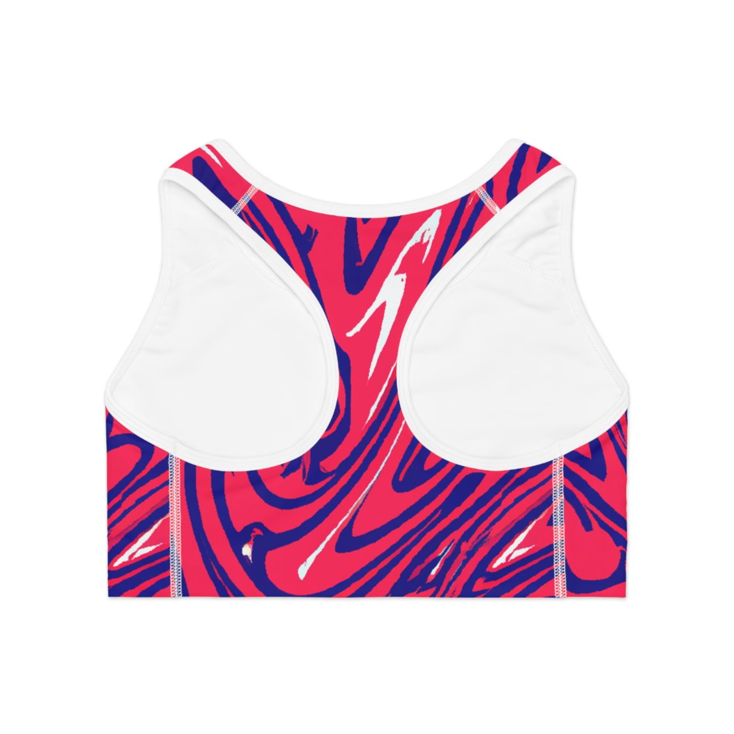 Martian Fingerprint - AI Art - Sports Bra (AOP)