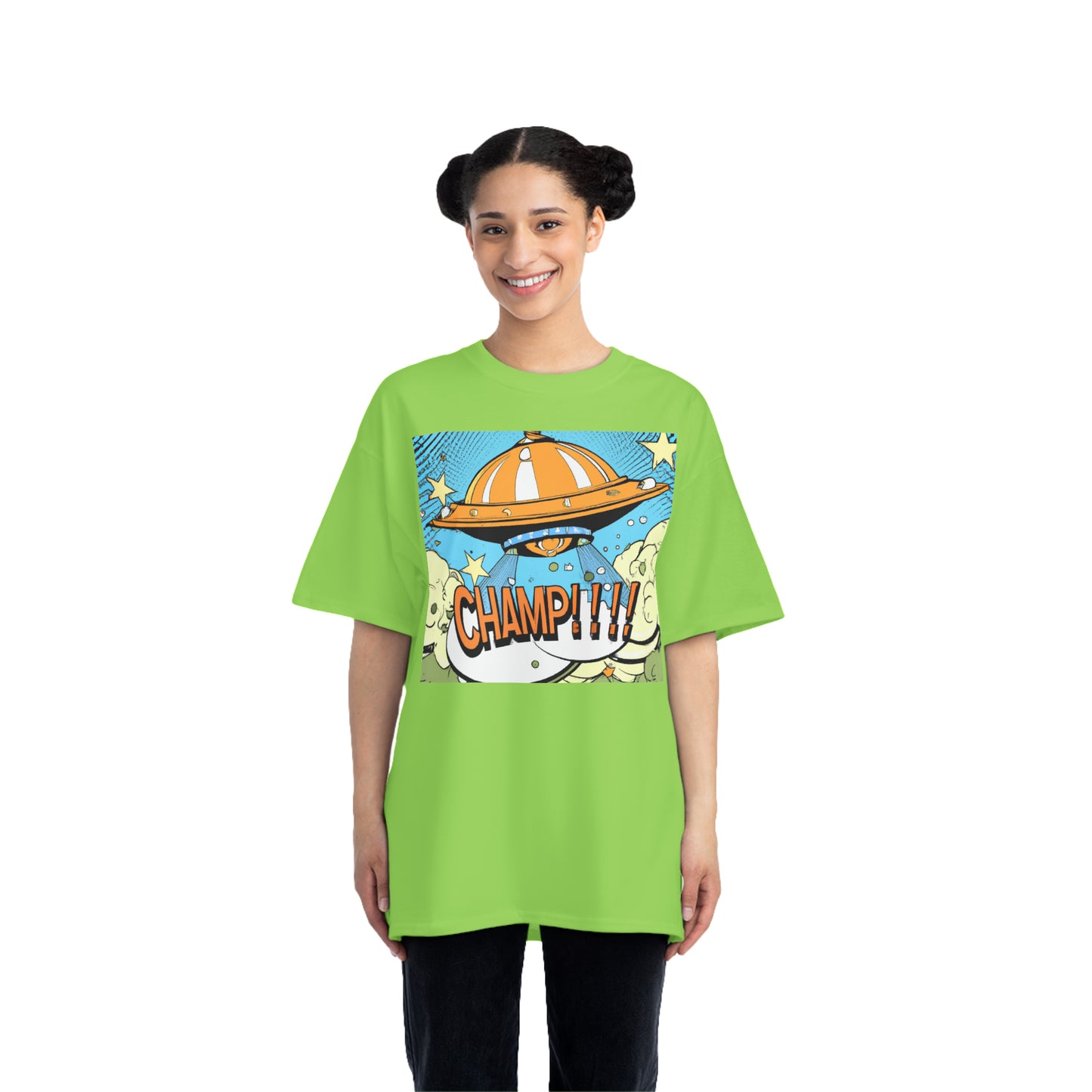 UFO CHAMP!!!! 9 - AI Art - Beefy-T® T-Shirt - (S - 6XL Sizes, Multiple Colors)