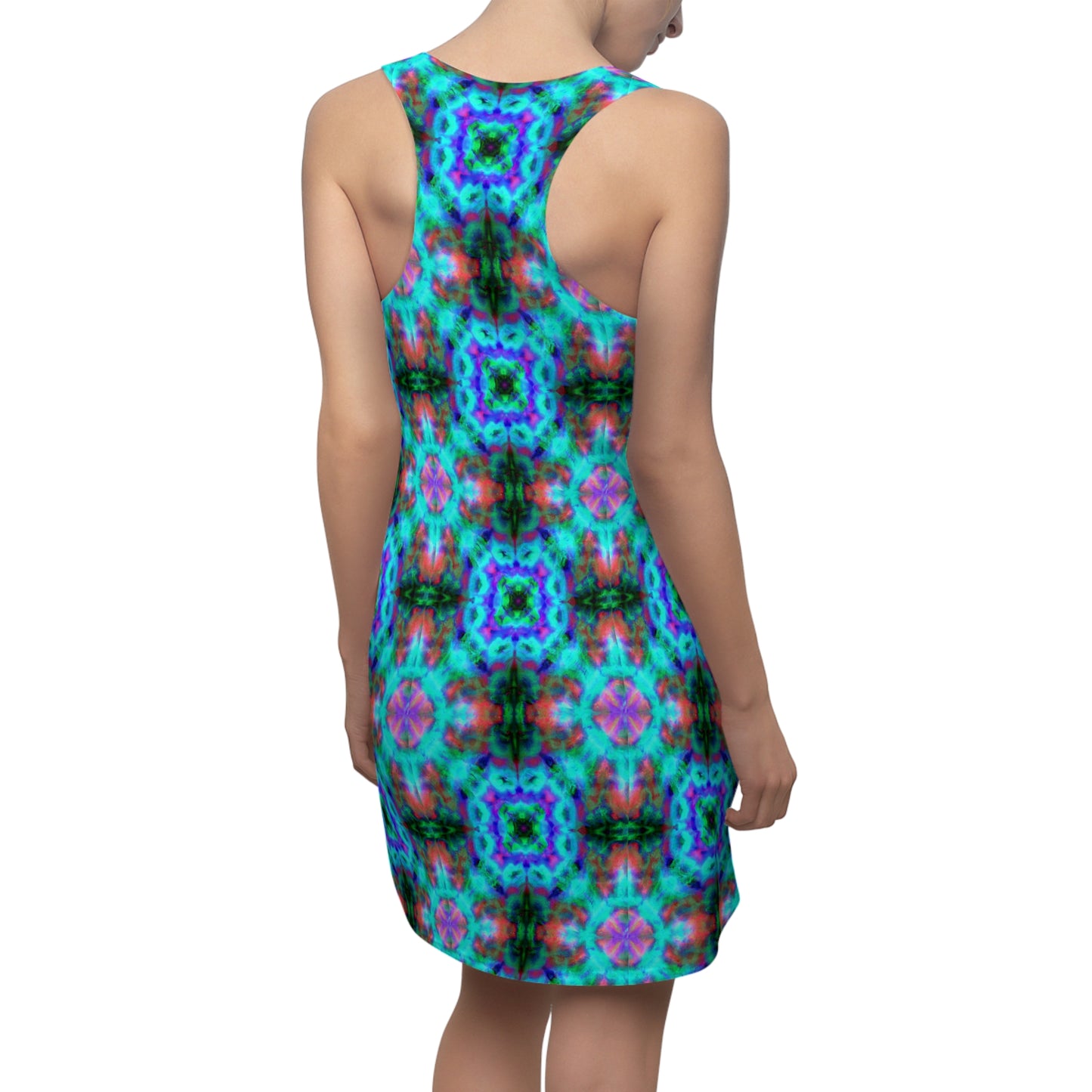 Kaleidescope 4 - AI Art - Racerback Dress