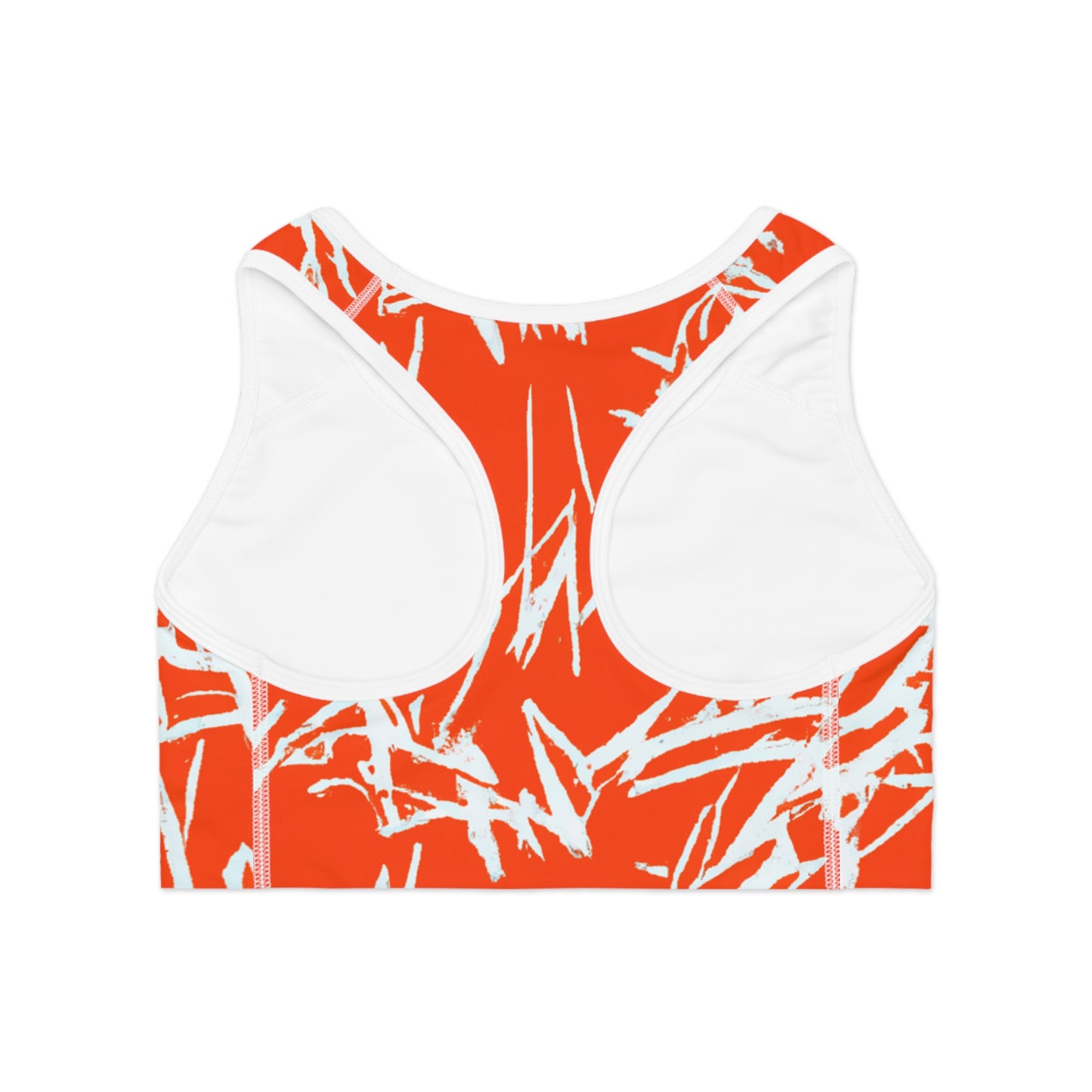 Pumpkin Scratches - AI Art - Sports Bra (AOP)