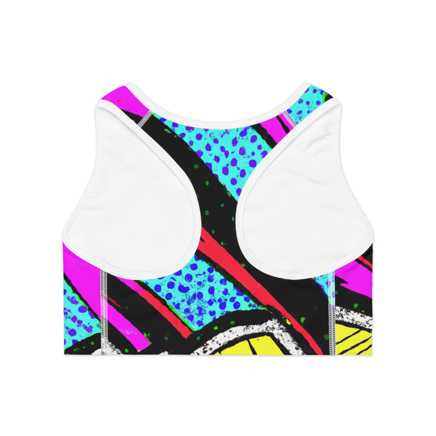 Cartoon Graphics 1 - AI Art - Sports Bra (AOP) - Made in USA