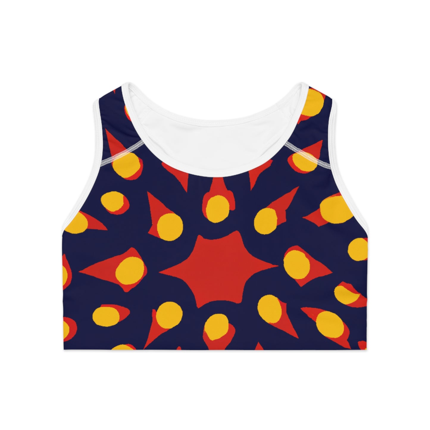 Cartoon Comets - AI Art - Sports Bra (AOP)