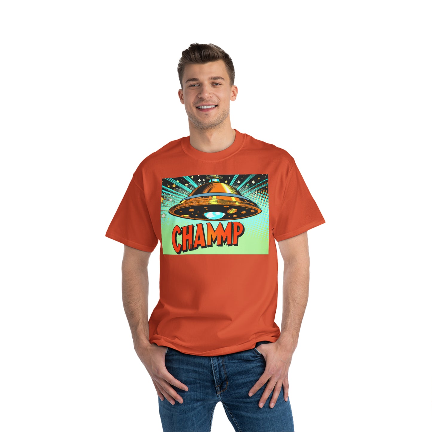 UFO CHAMMP 3 - AI Art - Beefy-T®  Short-Sleeve T-Shirt