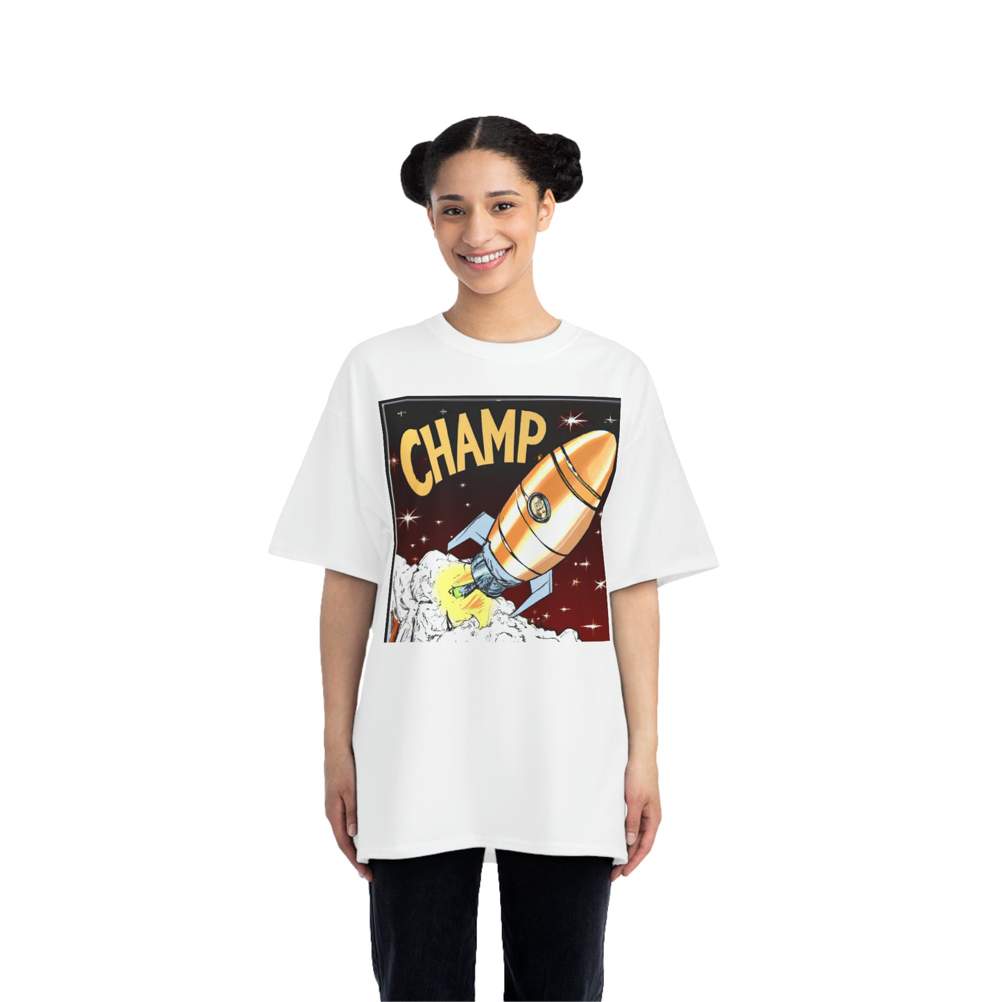 Spaceship Champ 8 - AI Art - Beefy-T®  Short-Sleeve T-Shirt