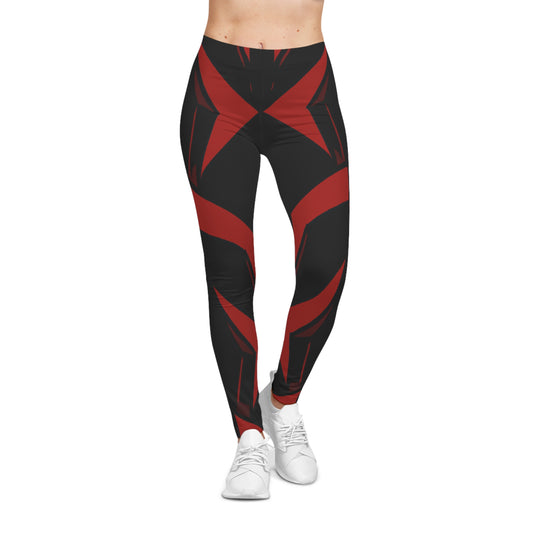 Cherry Cola - AI Art - Women's Casual Leggings (AOP)